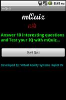 mQuiz IQ plakat