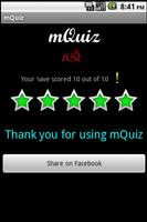 برنامه‌نما mQuiz IQ عکس از صفحه