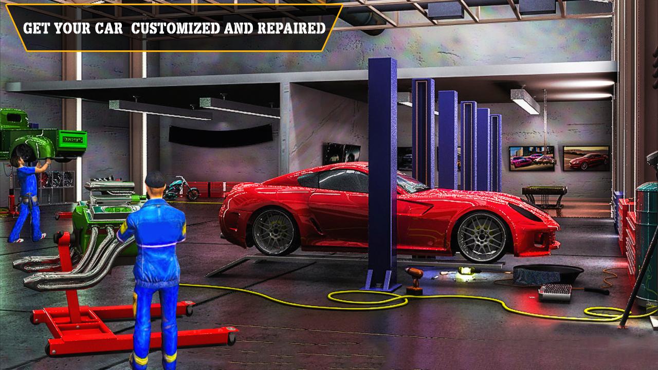 City Auto Car Wash Simulator Car Services Game For Android - 