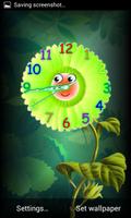 Analog Clock with Eyes - LWP স্ক্রিনশট 1