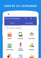 Online Shopping All in one - Coupons & Deals syot layar 1