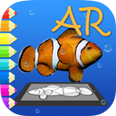 AR Coloring Book. Tropical fish APK
