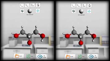 AR VR Molecules Editor Free capture d'écran 1