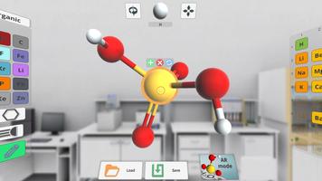 برنامه‌نما AR VR Molecules Editor Free عکس از صفحه