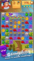 Pirate Treasures Crush - Match 3 Candy Puzzle Game تصوير الشاشة 3