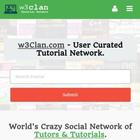 w3clan- Create Tutorial & Earn icône