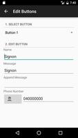 SMS Buttons - Auto Templates capture d'écran 3
