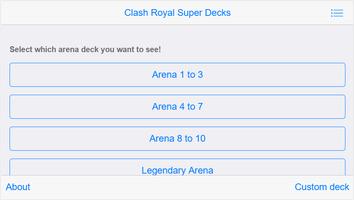 Clash Royal Decks capture d'écran 2