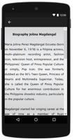 Jolina Magdangal Songs&Lyrics. Ekran Görüntüsü 1