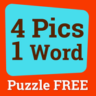 4 Pics 1 Word Puzzle Free Game icono