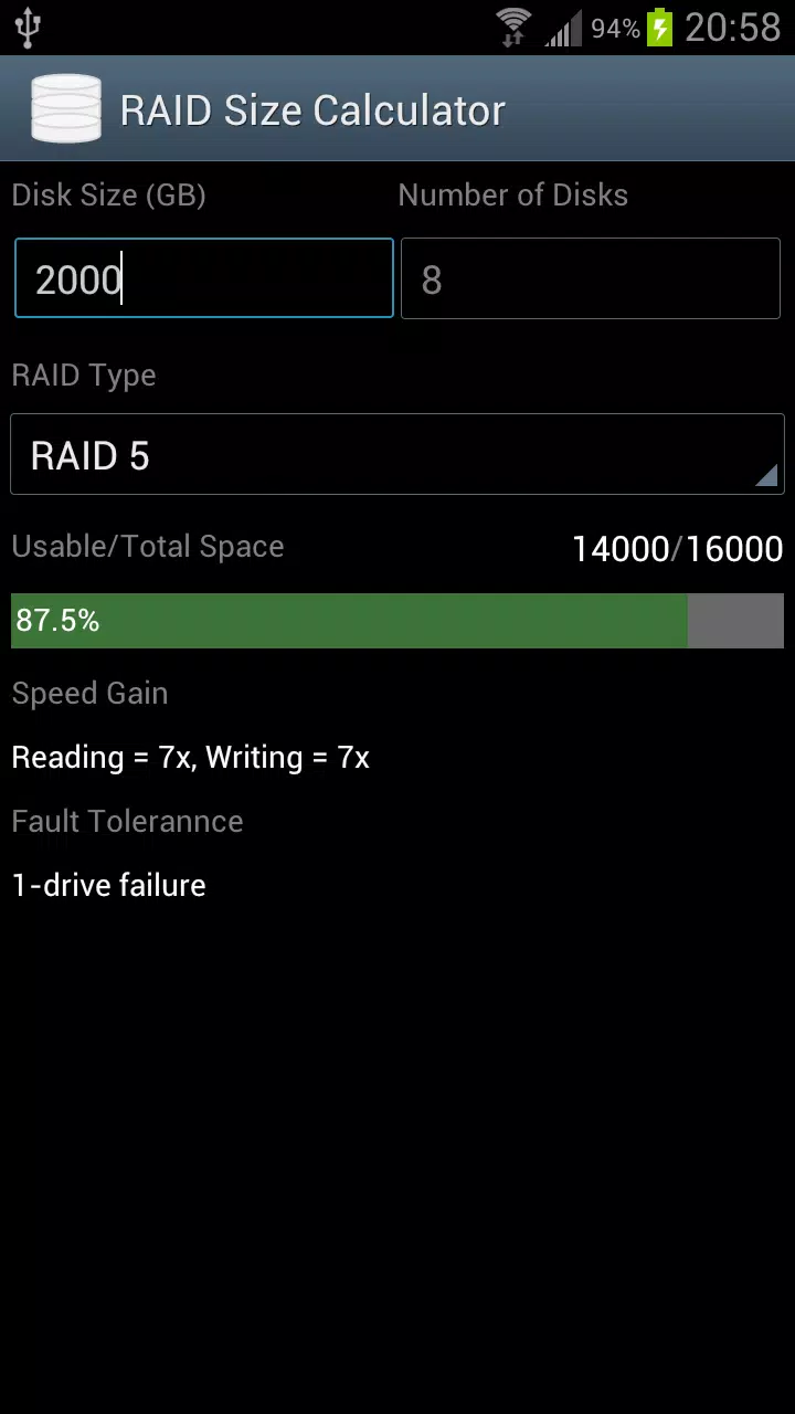 RAID Calculator APK for Android Download