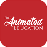Free Animated Education ไอคอน