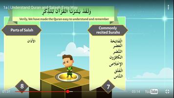 Learn Arabic Quran & Salaah The Easy Way syot layar 3