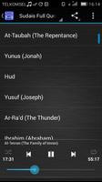 Sudais Full Quran MP3 Offline capture d'écran 2