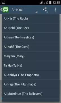 Screenshot 3 for Al Quran Audio MP3 Full Offlin
