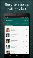 Video calling for Whatssap پوسٹر