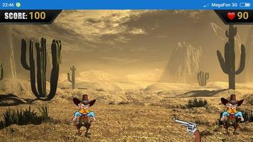 Cowboy Western. shooter game screenshot 1