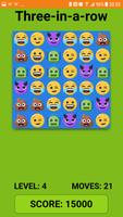 3 in a row emoji edition اسکرین شاٹ 1