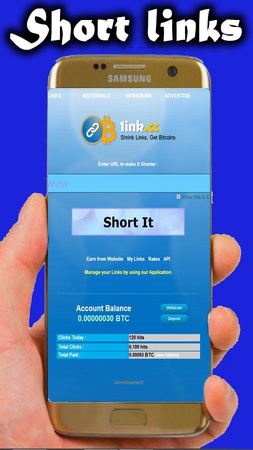 Short url earn bitcoin Short url earn bitcoin