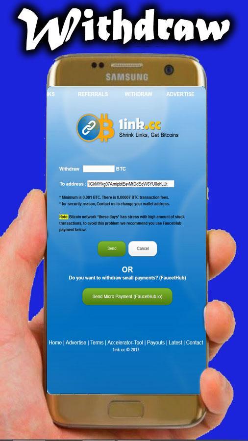 1ink Cc Url Shortlinks Earn Bitcoin For Android Apk Download - 