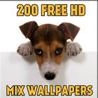 200 Free Mix Wallpapers HD आइकन