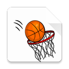 2D Basketball Throw 아이콘