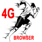 4G Ultra Speed Browser آئیکن