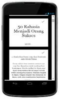 برنامه‌نما 50 Rahasia Menjadi Org Sukses عکس از صفحه