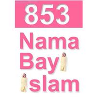 853 NAMA-NAMA BAYI ISLAMI Plakat