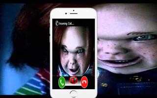 Calling Chucky Doll on facetime at 3 AM скриншот 1