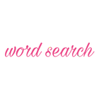 word search icon