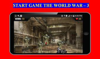 WORLD WAR- 3 FREE Game  & Awesome !! पोस्टर