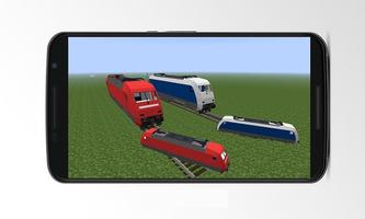 Poster Mod Train for MCPE