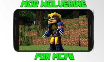 Mod Wolverine for MCPE poster