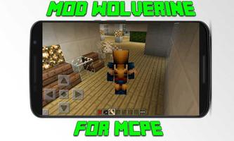 Mod Wolverine for MCPE ảnh chụp màn hình 1