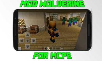 Mod Wolverine for MCPE скриншот 2