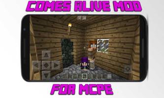 Mod Comes Alive for MCPE Affiche