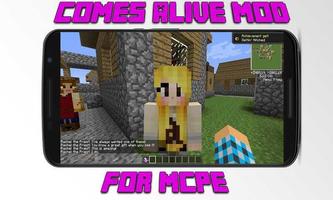 Mod Comes Alive for MCPE اسکرین شاٹ 1