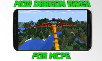 Poster Mod Dragon Rider for MCPE