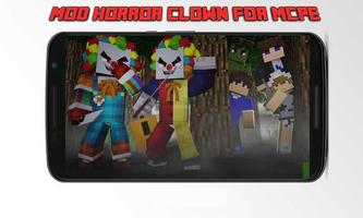 Mod Horror Clown for MCPE تصوير الشاشة 1