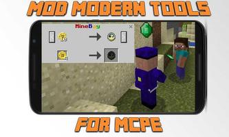 Mod Modern Tools for MCPE poster