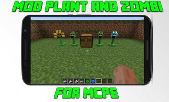 Mod Plant and Zombi for MCPE اسکرین شاٹ 2