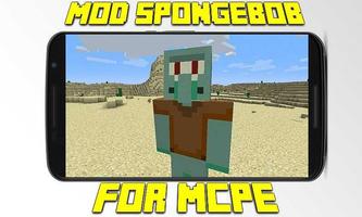 Mod SpongeBob for MCPE تصوير الشاشة 1