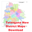 Telangana Dist Maps Download