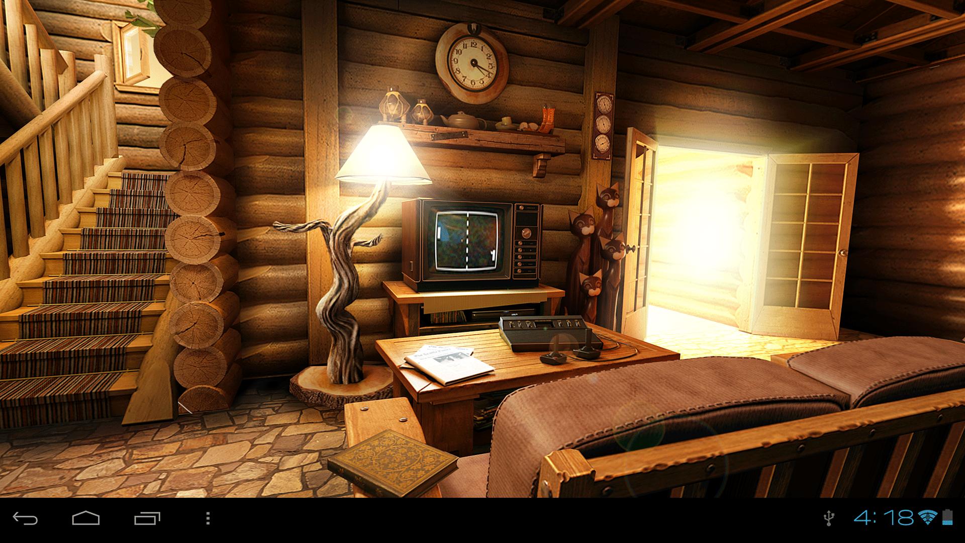 My Log Home 3d Wallpaper Free For Android Apk Download