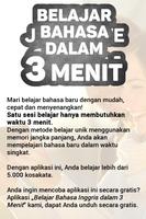 Bahasa inggris dalam 3 menit capture d'écran 2