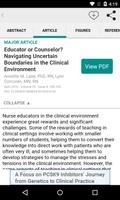 Journal of Nursing Education capture d'écran 2