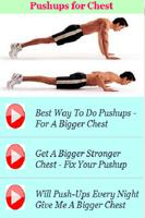 Pushups for Chest Affiche