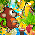 Tiny Monkey Cross Jungle أيقونة