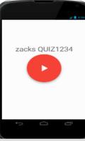 Zack's Quiz โปสเตอร์